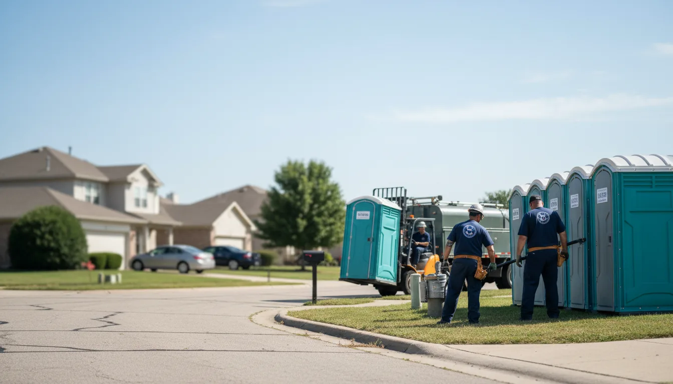 Porta Potty Rental in Jewett, IL near me